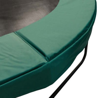 Magic Jump Trampoline Beschermrand 240 - 245 cm Groen - Ronde trampoline rand - Extra breed randkussen