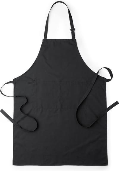 Keukenschort - Schorten - Keuken - Keukentextiel - Mannen - Vrouwen - zwart