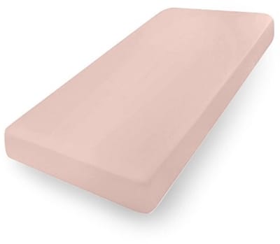 Matex - Jersey Hoeslaken - PREMIUM - 130/140x190/200 cm - Brudny Roze