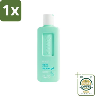 1 x Seepje - Douchegel - Hydraterend & Verfrissend - Eikenmos en Neroli - 300 ml- Douchegel Eikenmos Neroli - Natuurlijke Douchegel - Hydraterende Douchegel - Vegan Douchegel - Dierproefvrije Douchegel