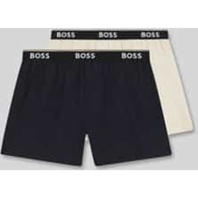 Loose fit boxershorts in set van 2 model '2P BOXER SHORTS EW'