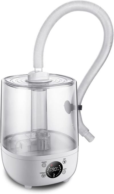 Terrarium Bevochtiger - Mist Machine - Dierenwelzijn Creëren - Automatische Controle - 5L Tank - Zwart