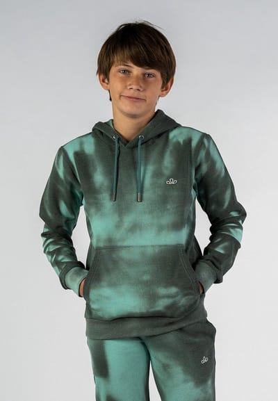 SEA'SONS - Kleurveranderend - Hoodie - Donker Groen - Maat 176 (SEASONS - Kleur veranderend)