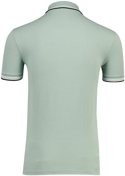 Poloshirt Boss Green paddy 3 knoops groen pique
