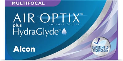 +1.25 - Air Optix® plus HydraGlyde® Multifocal - Laag - 6 pack - Maandlenzen - BC 8.60 - Multifocale contactlenzen