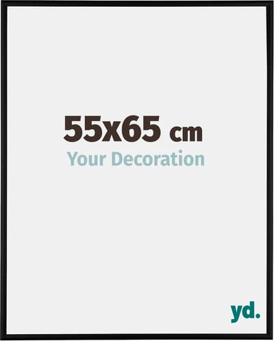 Your Decoration - Fotolijst 55x65 cm - Aluminium - Zwart Mat - Kent