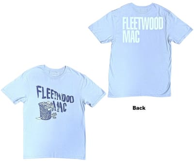 Fleetwood Mac - London Heren Tshirt - S - Blauw
