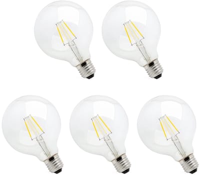 Spectrum Dimbare LED Lamp E27 8.5W - 230V - 1150 Lumen - 2700K Warm Wit - Gezellig Licht - Dimbaar - Energiezuinig - 5 stuks