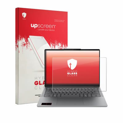 upscreen - Screenprotector voor Lenovo IdeaPad Slim 5i Gen 11 14" - Folie Beschermfolie Beschermglas transparant