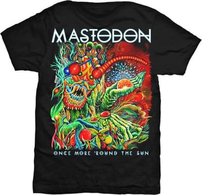 Mastodon - Once More Round The Sun Heren T-shirt - S - Zwart