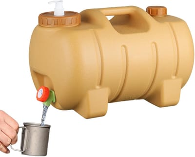 Watercontainer Kamperen - Watertank Outdoor - Hydratatie Organizer - Herbruikbaar Varkensvorm - 20 Liter 42cm