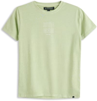 4PRESIDENT T-shirt jongens - Pastel green - Maat 92