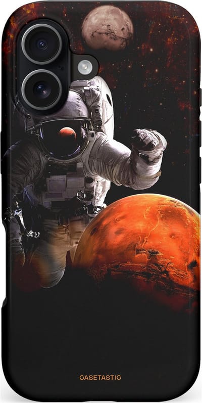 Casetastic hoesje geschikt voor Apple iPhone 17 - MagSafe - Dubbellaagse bescherming - Stellar avontuur - Fashion Case - Zwart