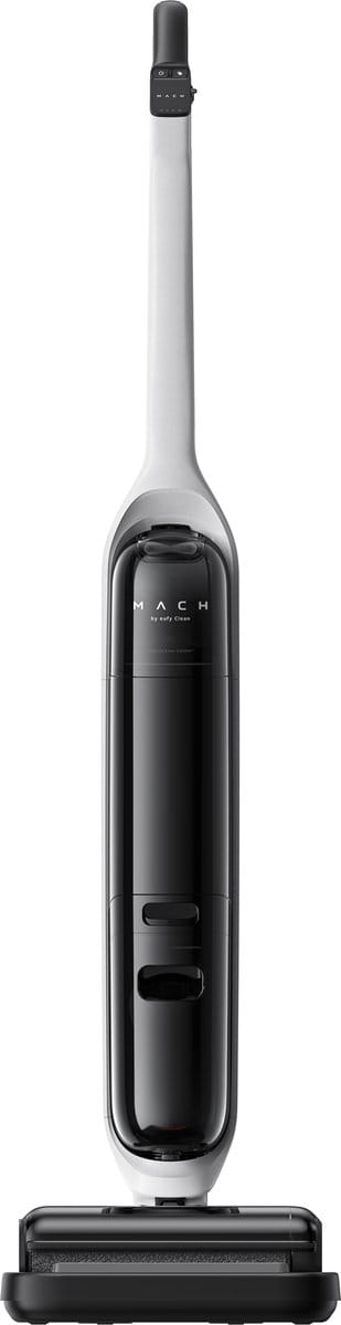 eufy Clean MACH V1 - All-in-One Cordless steelstofzuiger met Always-Clean dweil - Drievoudig zelfreinigend systeem - Eco-Clean Ozone - Tesla Valve Mixing