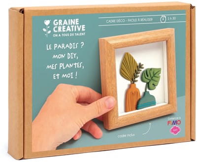 Graine Creative fimo miniatuur vazen knutselset - creatieve hobby kit.