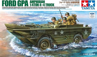 Tamiya Modelbouwpakket Auto - 35336 Ford GPA Amphibian 1/4 ton 4x4 Truck Plastic - 1:35 - Modelbouw