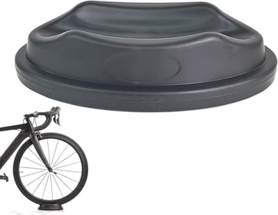 Front Wheel Support Roller Trainer met Schuimrubberen Padding voor Fietsen - Geschikt voor Mountainbikes en Racefietsen, Afmetingen 22.5 × 12 × 6 cm