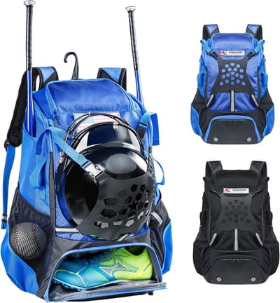 Sporttas Jongens - Sportrugzak - Sportuitrusting - Ventilatie - 42 Liter - Blauw