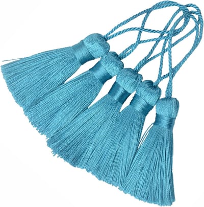 20 stuks mini zijdeachtige kwasthangers, handgemaakte zachte knutselen voor bladwijzers, accessoires, doe-het-zelfprojecten, oorringen, sieraden, cadeau, sleutelhanger, gordijn en tas, decoratie