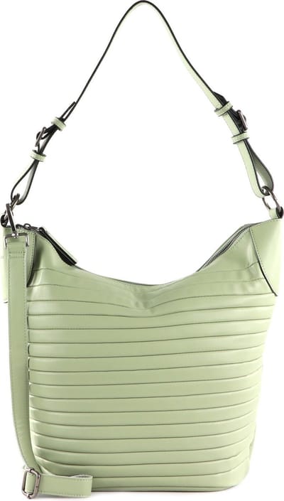 FREDsBRUDER Leren Schoudertas Tabily Hobo Bag Ice Green Lichtgroen