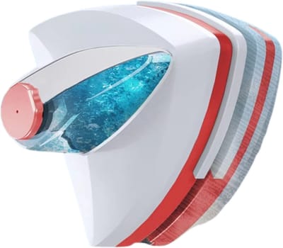 Magnetische Ramenwasser voor Dubbel en Extra Dik Dubbel Glas - 15-26mm - Krasvrije Reiniging - Compact en Duurzaam - Magnetische Ramenwisser
