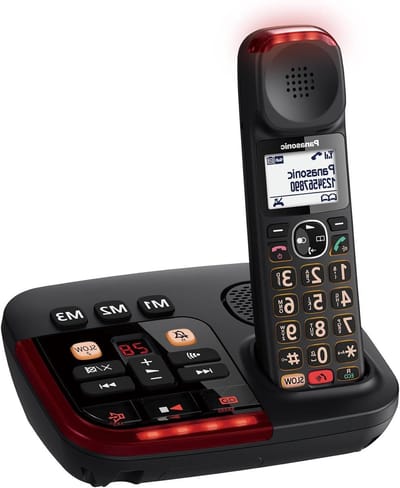 Draadloze Telefoon - Digitale Telefoon - Duidelijk Bellen - Volume Boost Control - 1.8 inch display - Zwart