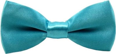Fako Fashion - Kinder Vlinderstrik - Vlinderdas - Kinderstrik - Strik - Effen - 10cm - Turquoise