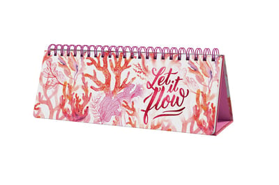 Sigel Jolie Beauty - weekplanner - Engelstalig - ongedateerd - 300x114x17mm - Underwater Miracles - hardcover - SI-JP104