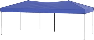 Partytent - Vouwtent Paviljoen - Feestjes Buiten - Opvouwbaar Ontwerp - 3 x 6 Meter - Blauw