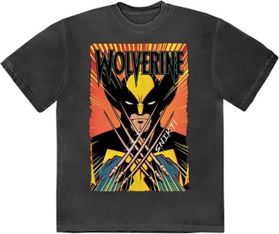 Marvel The X-Men - Wolverine Claws Heren T-shirt - S - Zwart