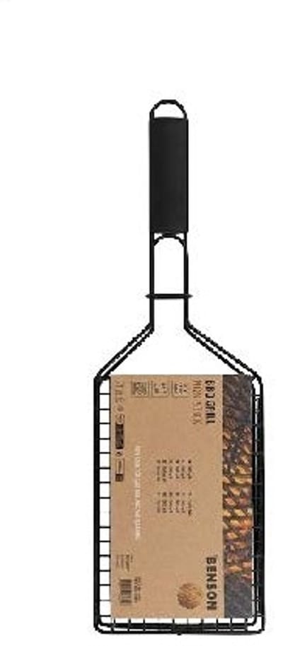 Benson BBQ-grill 49 cm met antiaanbaklaag voor barbecuegebruik
