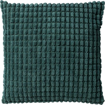 Dutch Decor ROME - kussenhoes 45x45 cm - effen kleur - 3D-structuur - Sagebrush Green - groen - met rits - zonder binnenkussen