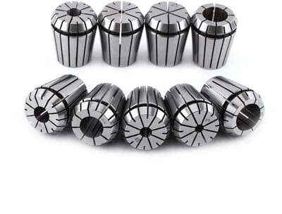 Allecto - ER32 Collet Set - 9-delige set - Geschikt voor CNC frees- en graveermachines - Precisie gereedschap - Variabele maten 2mm tot 20mm - Idea...