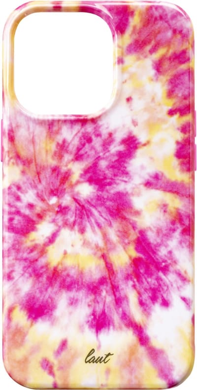 Laut Huex Tie Dye hoesje voor iPhone 13 Pro - roze