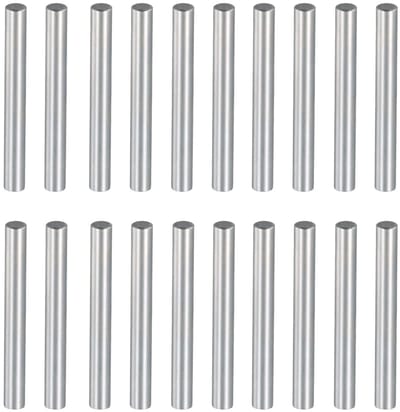 20 Stuks Cylindrische Plankpennen 5 x 45 mm, Stevige Planksteunen voor Keukenmeubels en Boekenkasten, Ideaal voor Kasten en Plankmontage