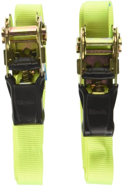 Sjorbanden Set - Spanbanden Ratel - Ladingen Vastzetten - TÜV/GS-getest - 5m x 25mm