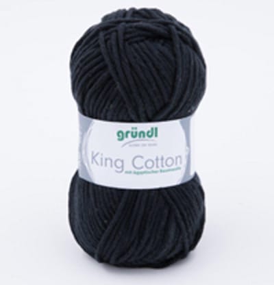3360-18 King Cotton 10x50 gram antraciet