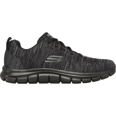 Skechers Track - Front Runner, Mannen, Zwart, Trainingschoenen, maat: 44