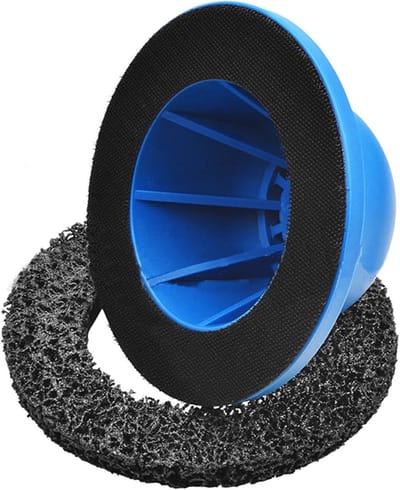 Wielnaaf Reiniger - Velg Borstel - Auto Onderhoud - Ergonomische Grip - 19.99 x 18 cm - Niet gespecificeerd