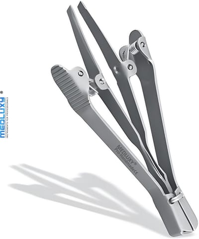 MEDLUXY® Pro - Automatische Epileer Pincet - 9 cm - 4 mm (epileerpincet , automatic tweezer,epilmatic pincet)