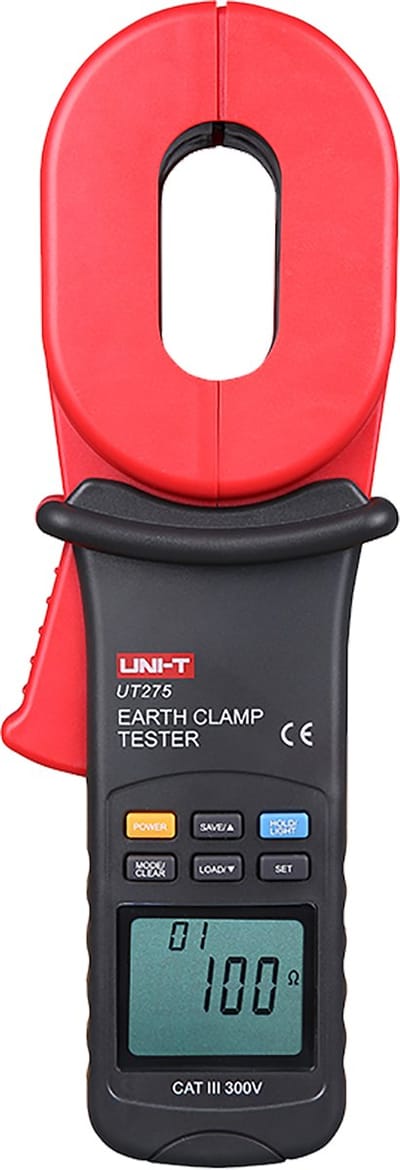 Uni-T UT275 Serie - Aardingsweerstandmeter - 0,01 Ohm tot 1000 Ohm - 0,0 mA tot 30 A - Automatische uitschakeling
