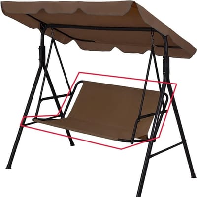 Vervangende hoes - Tuinstoel hoes - Terras meubels beschermen - Duurzaam Oxford stof - 138 x 50 x 50 cm