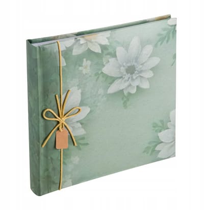 Traditioneel Fotoalbum 40 Pagina's - Pastel Bloemen Design - Cadeau
