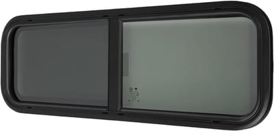 Rechthoekig Aluminium Glijdend Raam voor Caravan of Motorhome 900 x 300 mm - Perfecte Ventilatie en Lichtinval