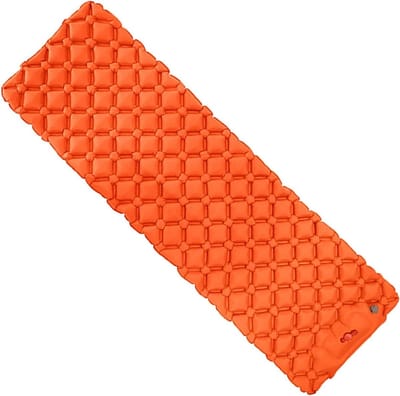 Kampeermatras - Slaapmat Opblaasbaar - Kamperen Buiten - Ergonomisch Ontwerp - 190x58x5cm - Blauw