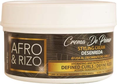 Afro & Rizo Crema de Peinar 8oz (Styling crème)