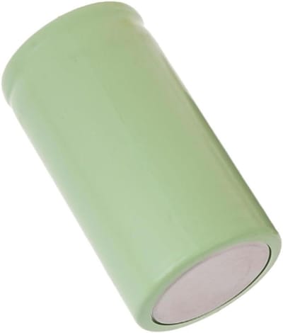 Dummy Batterij - Placeholder Cilinder - Stroom Doorvoeren - Serie Schakeling - D Formaat - Groen