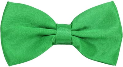 Fako Fashion® - Vlinderstrik - Vlinderdas - Satijn - 12.5cm - Lime Groen
