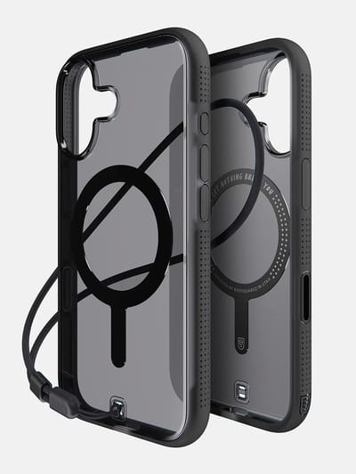 BodyGuardz Ace Pro hoesje iPhone 17 – Aangepaste opnameknop voor gemak – Verhoogde randen voor extra bescherming – Hoge valbeoordeling van 5m - Zwart