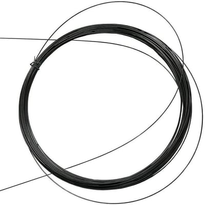 Nitinol Draad - Nikkel Titanium - Vissen Hengels - Super Elastisch Geheugenfunctie - 1 Meter 0.7MM - Zwart